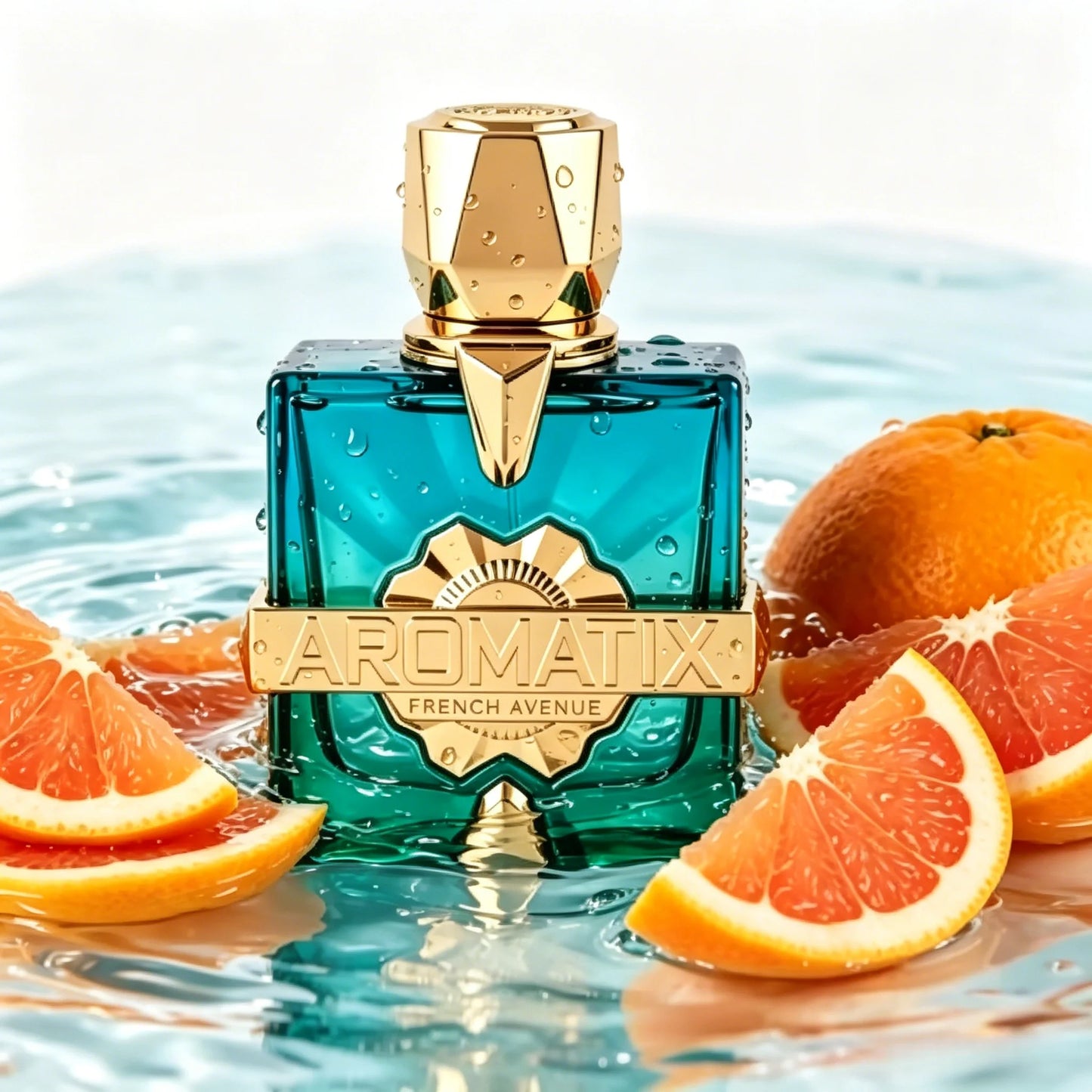 Aromatix Forbidden Fruit Unisex Eau de Parfum 3.4oz - Oriental Floral with Blood Orange & Amber, Long-Lasting Allure