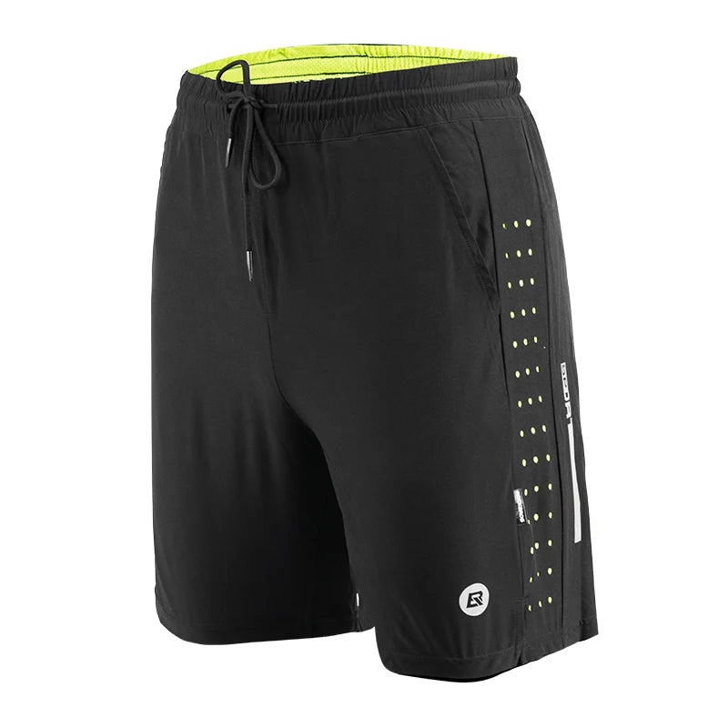 ROCKBROS Running Shorts Unisex Clothing Exercise Gym Shorts Jogging Fitness Breathable Cycling Outdoor Sports Cycling Equipment
