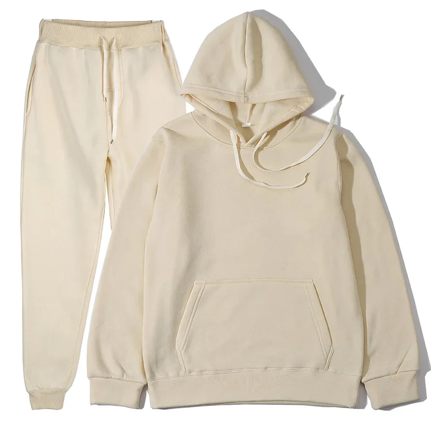 new 2026 Men's Sports Suits Fashion Tracksuit Women Hoodies Pants Two Pieces Sets Running Casual Sweatshirts Sweatpants Clothing