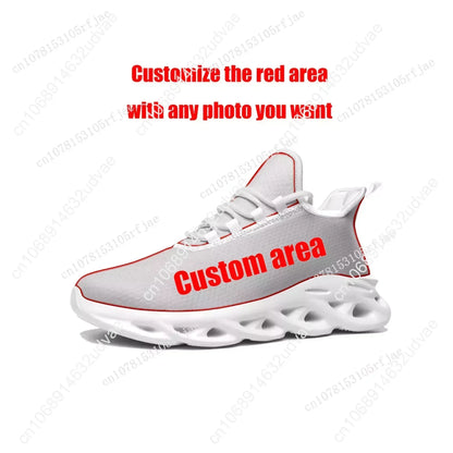 Five Finger Death Punch Sports Sneakers Mans Womans Running Shoes Sneaker Lace Up Mesh Footwear Tailor Made Shoe White