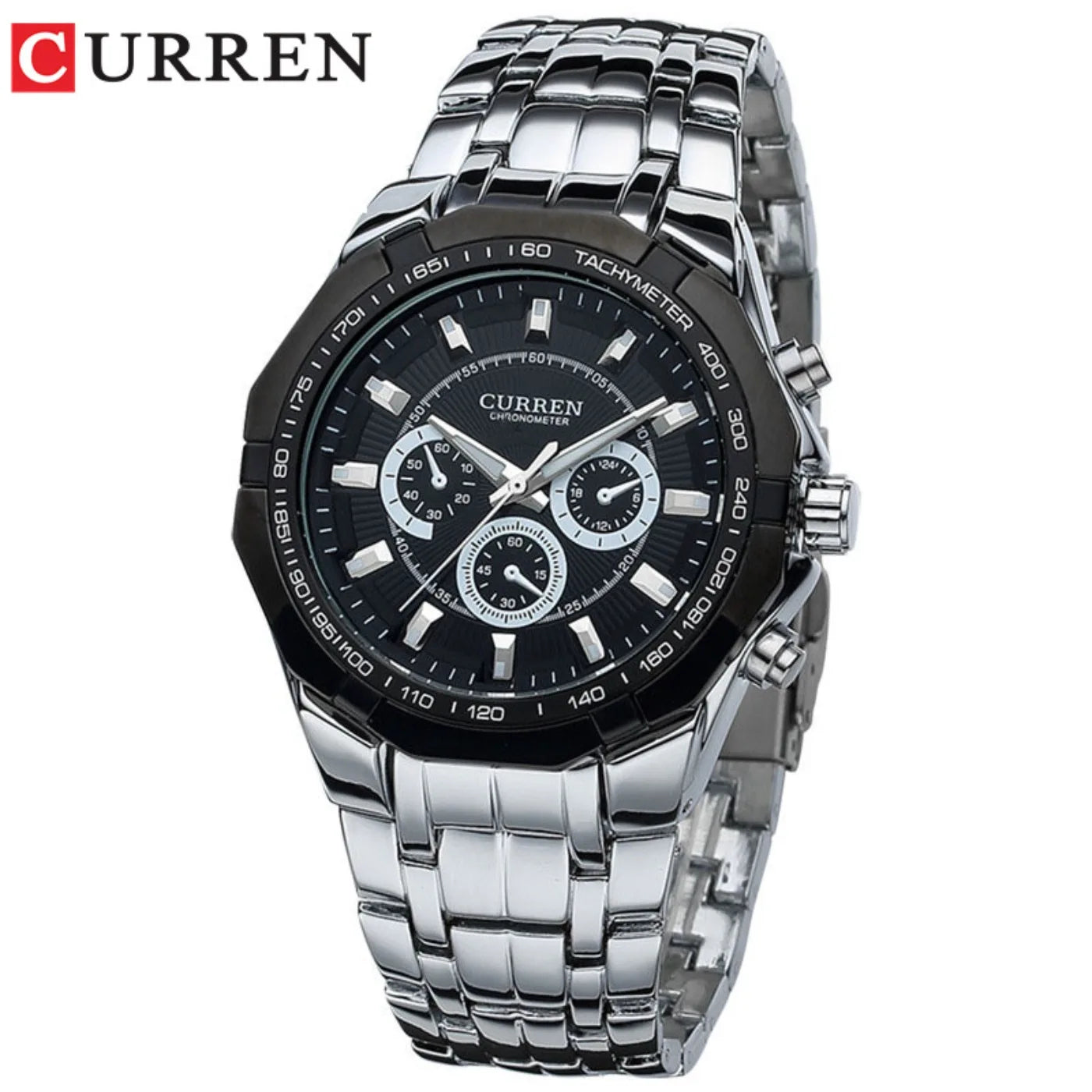 CURREN Men Luxury Brand Military Sport Mens Watches Full Steel Quartz Clock Men's Waterproof Business Watch Relogio Masculino