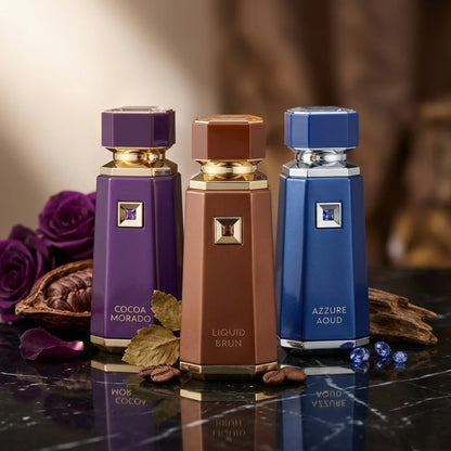 Arab Oriental Long Lasting Fragrance French Avenue Liquid Brun Azzure Aoud Cocoa Morado Woody Spicy Vanilla Perfume Unisex Gift