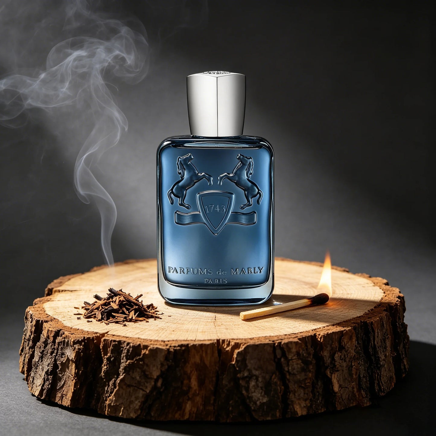 Luxury Niche Men Eau de Parfum, Woody Spicy Musk & Amber Scent, Long Lasting Sophisticated Fragrance