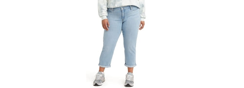Trendy Plus Size Boyfriend Jeans