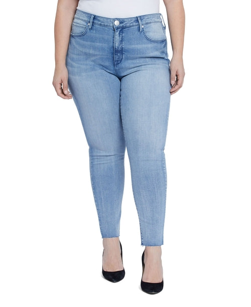 Plus Size High Rise Tummyless Jeans