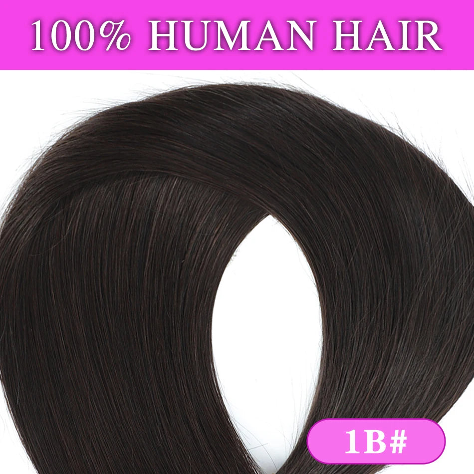 SOVO Tape in Hair Extensions 100% Remy Human Hair 20 Inch  20pcs  Balayage Skin Weft Tape in Extensions  12-26 inch