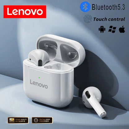Original Lenovo Pro4 TWS Wireless Earphone Bluetooth Headset HiFi Noise Reduction Earbuds Waterproof Game Sports Mic Headphone