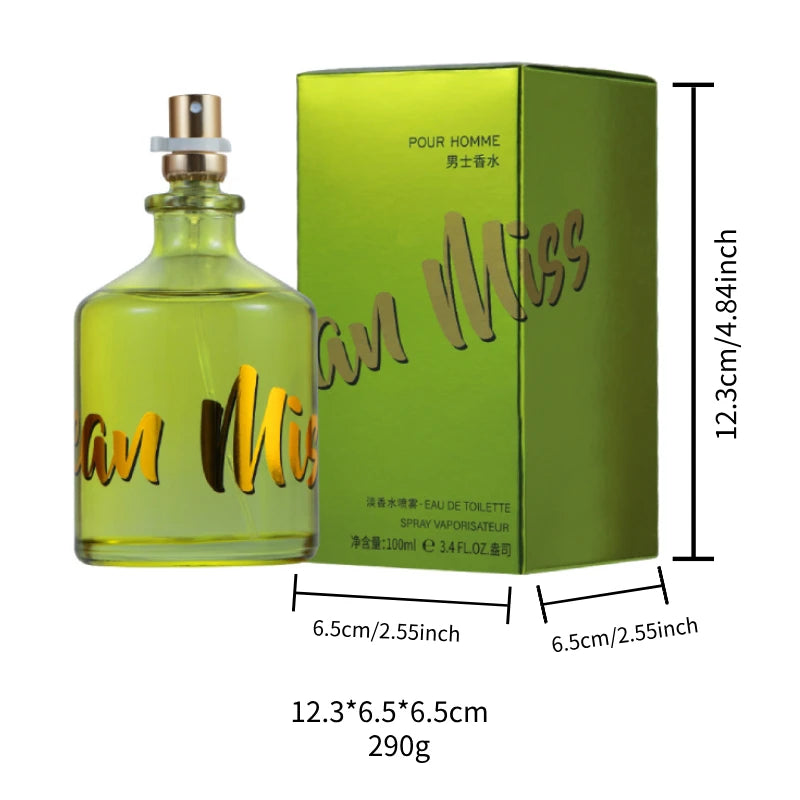 100ml/3.4FL-OZ is a long-lasting oriental fragrance that is luxurious, preservative free, and alcohol free, suitable for evenings and special occasions. It is an ideal gift for men on Valentine's Day, birthdays, dates, and social events.