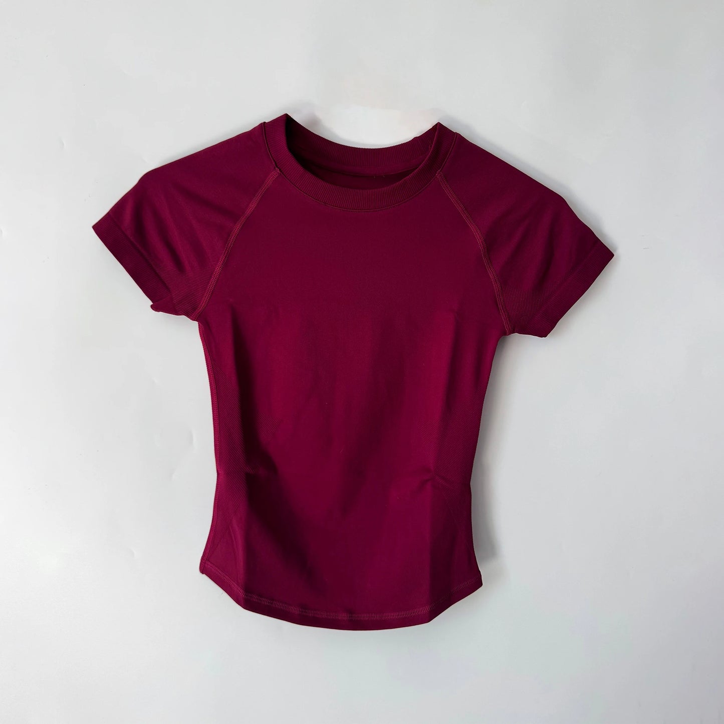 Women Seamless Yoga Shirt Short Sleeve Gym Top Workout Running Tee Fitness Activewear Breathable Athletic Sports Clothing Vest