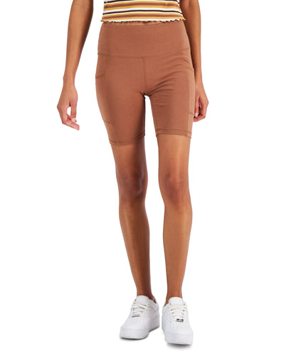 Hippie Rose Juniors' Cell-Pocket Bike Shorts