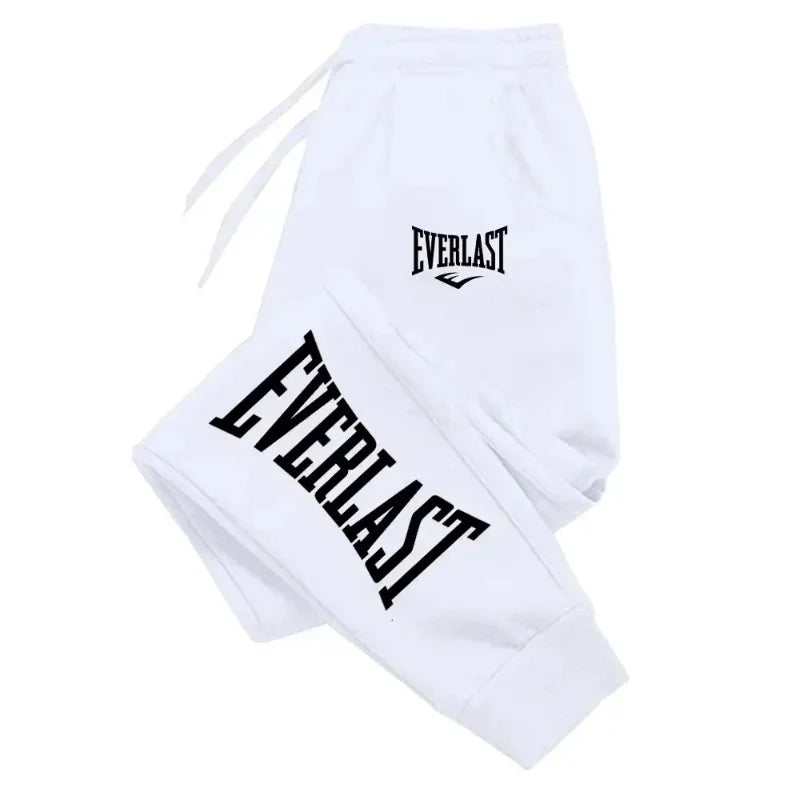 2025 EVERLAST Men Women Jogging Sweatpants Running Trousers Fleece Streetwear Sport Oversized Jogger Sweat Pants 2025 Clothing