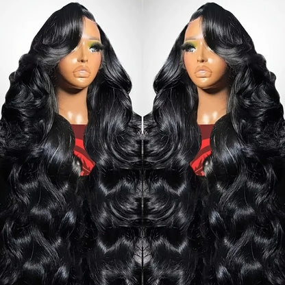 Body Wave 13x6 Lace Front Wigs Natural Human Hair Wig Curly Lace Frontal Wigs Pre Plucked Brazilian Hair For Women 220 Density