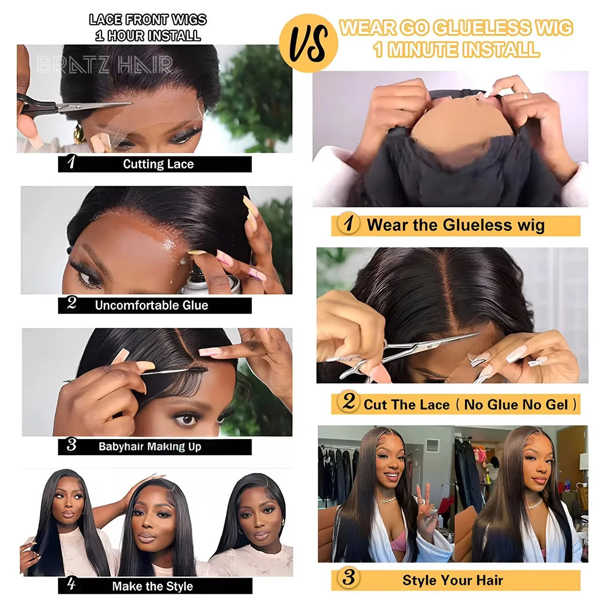 Wear and Go Glueless Bob Wig Human Hair Ombre Burgundy Loose Wave Wig Human Hair 13x4 HD Lace Front T1b/99j Bouncy Curls Wigs