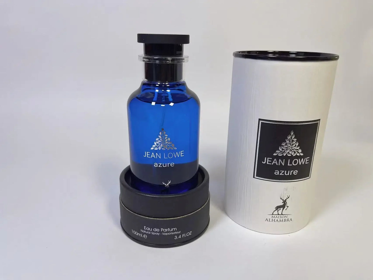Jean Lowe Azure Immortel Perfume 3.4oz EDP Long Lasting Fresh Citrus Woody Amber Unisex Fragrance For Men Women Anniversary Gift Birthday Gift Summer Travel Luxury Perfume Bergamot Grapefruit Ginger Musk Marine Fresh Cologne Daily Wear Office Date Night E