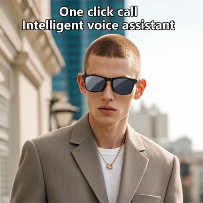 Lenovo 2026 New AI Smart Glasses 8K HD Voice Assistant Translator Control Touch Photo Camera Recording Bluetooth Sunglasses