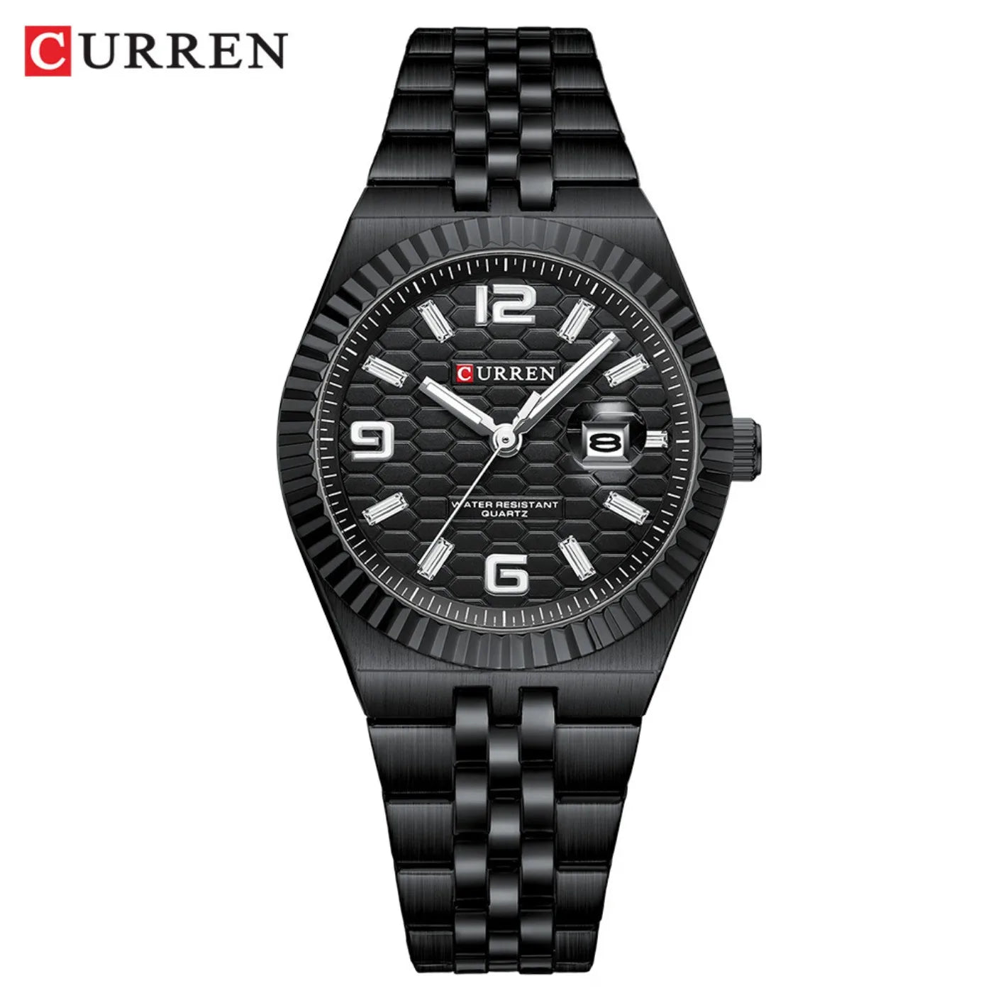 CURREN Women's Watch Analog Quartz Waterproof Ladies Wrist Watches with Date Dainty Fashion Luxury Stainless Steel Watch
