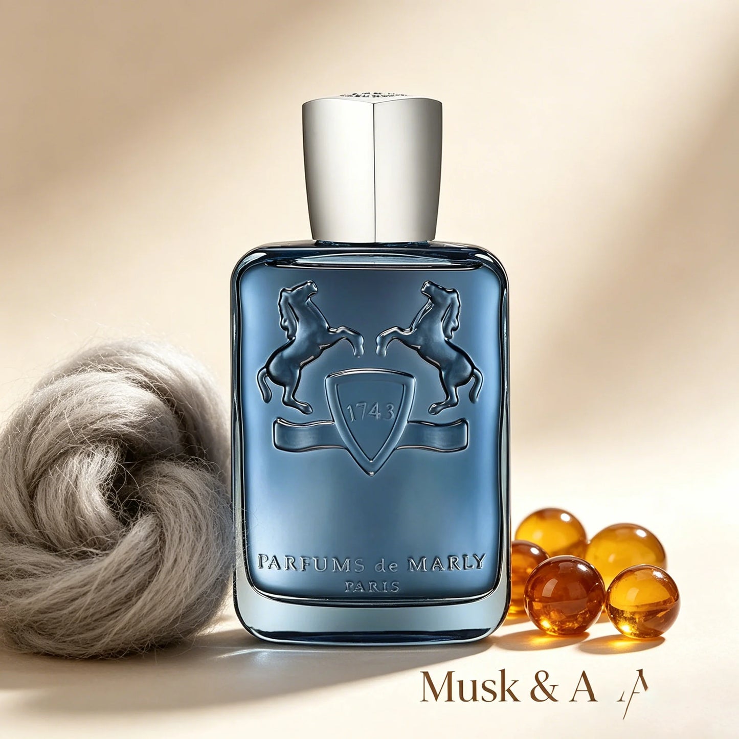 Luxury Niche Men Eau de Parfum, Woody Spicy Musk & Amber Scent, Long Lasting Sophisticated Fragrance