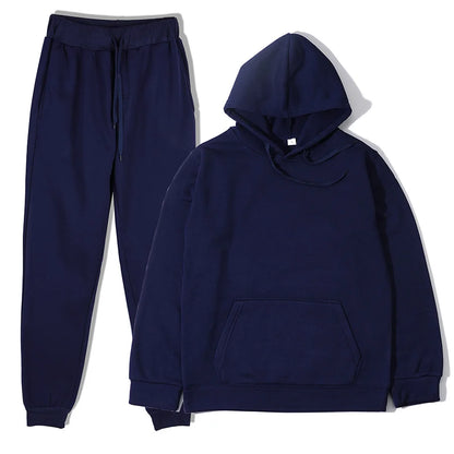 new 2026 Men's Sports Suits Fashion Tracksuit Women Hoodies Pants Two Pieces Sets Running Casual Sweatshirts Sweatpants Clothing