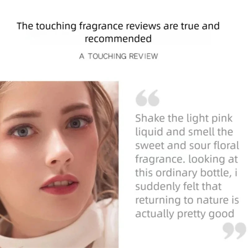 New True Love Womens Perfume Lasting Floral Fruity Fragrance Spray Femme Scent Fresh Notes Parfume Confident Charming Femininit