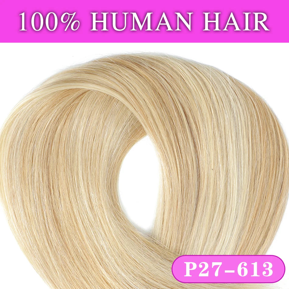 SOVO Tape in Hair Extensions 100% Remy Human Hair 20 Inch  20pcs  Balayage Skin Weft Tape in Extensions  12-26 inch