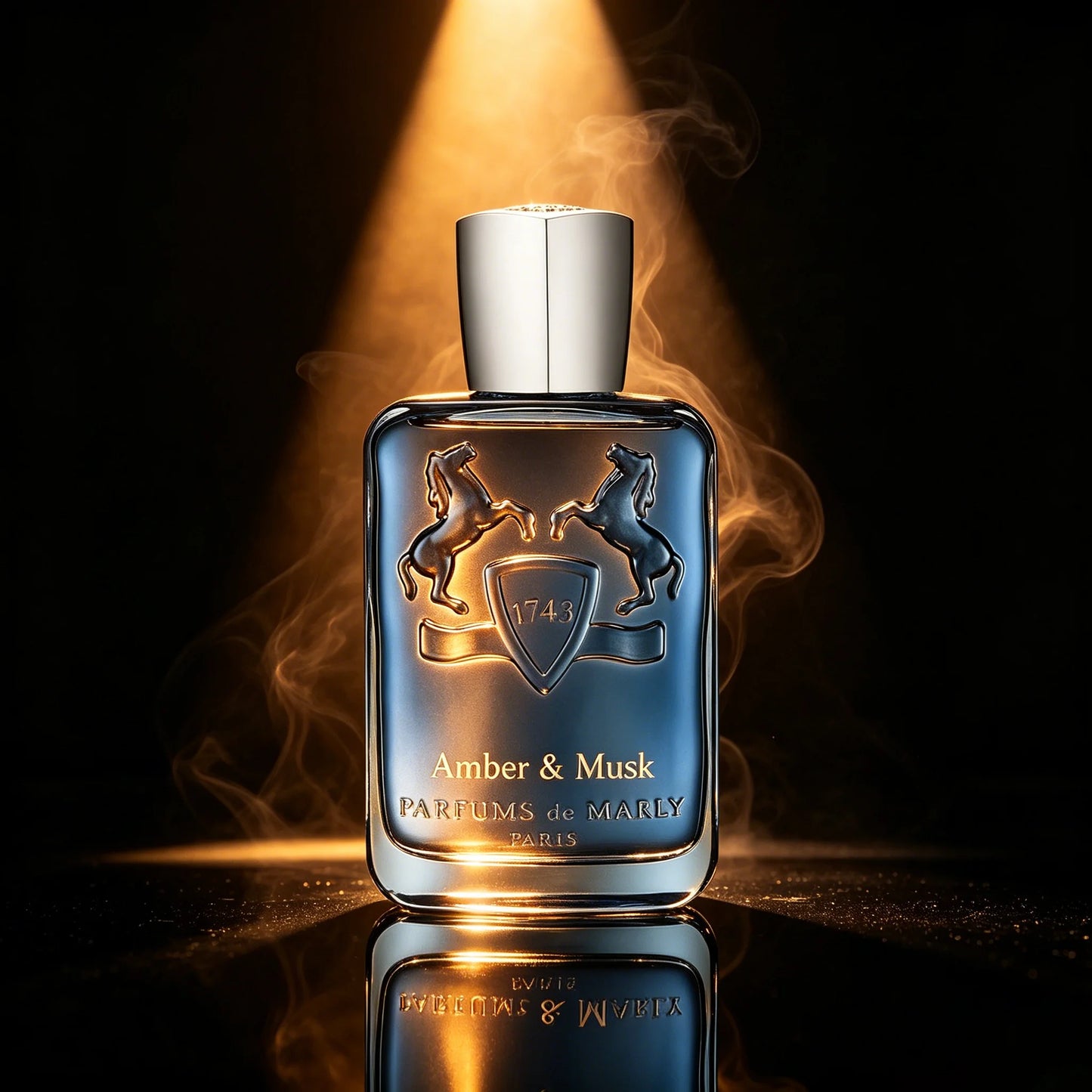Luxury Niche Men Eau de Parfum, Woody Spicy Musk & Amber Scent, Long Lasting Sophisticated Fragrance