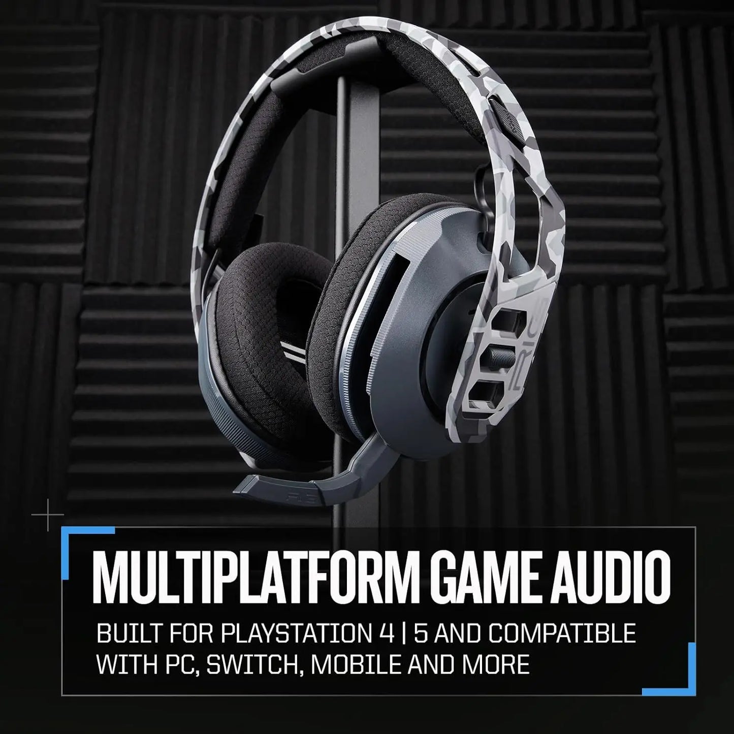 Dual Wireless Gaming Headset 2.4GHz/Bluetooth for PS5, PS4, PC, Switch, Mobile - Arctic Camo