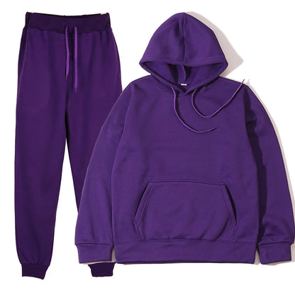 new 2026 Men's Sports Suits Fashion Tracksuit Women Hoodies Pants Two Pieces Sets Running Casual Sweatshirts Sweatpants Clothing