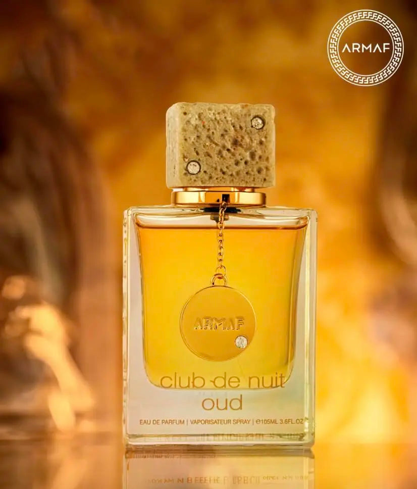 Armaf Club De Nuit Oud Eau de Parfum Spray for Unisex, 3.6 Ounce