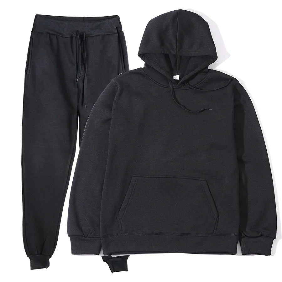 new 2026 Men's Sports Suits Fashion Tracksuit Women Hoodies Pants Two Pieces Sets Running Casual Sweatshirts Sweatpants Clothing