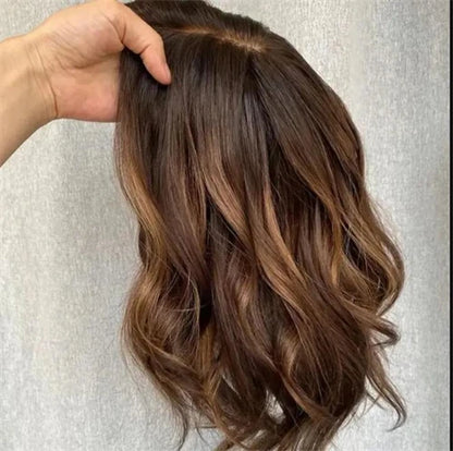 Full Density #27 Honey Blonde Brown Wig Human Hair 13x6 Human Hair Lace Frontal Wig 13x4 Lace Front Human Hair Wig Curly Wigs