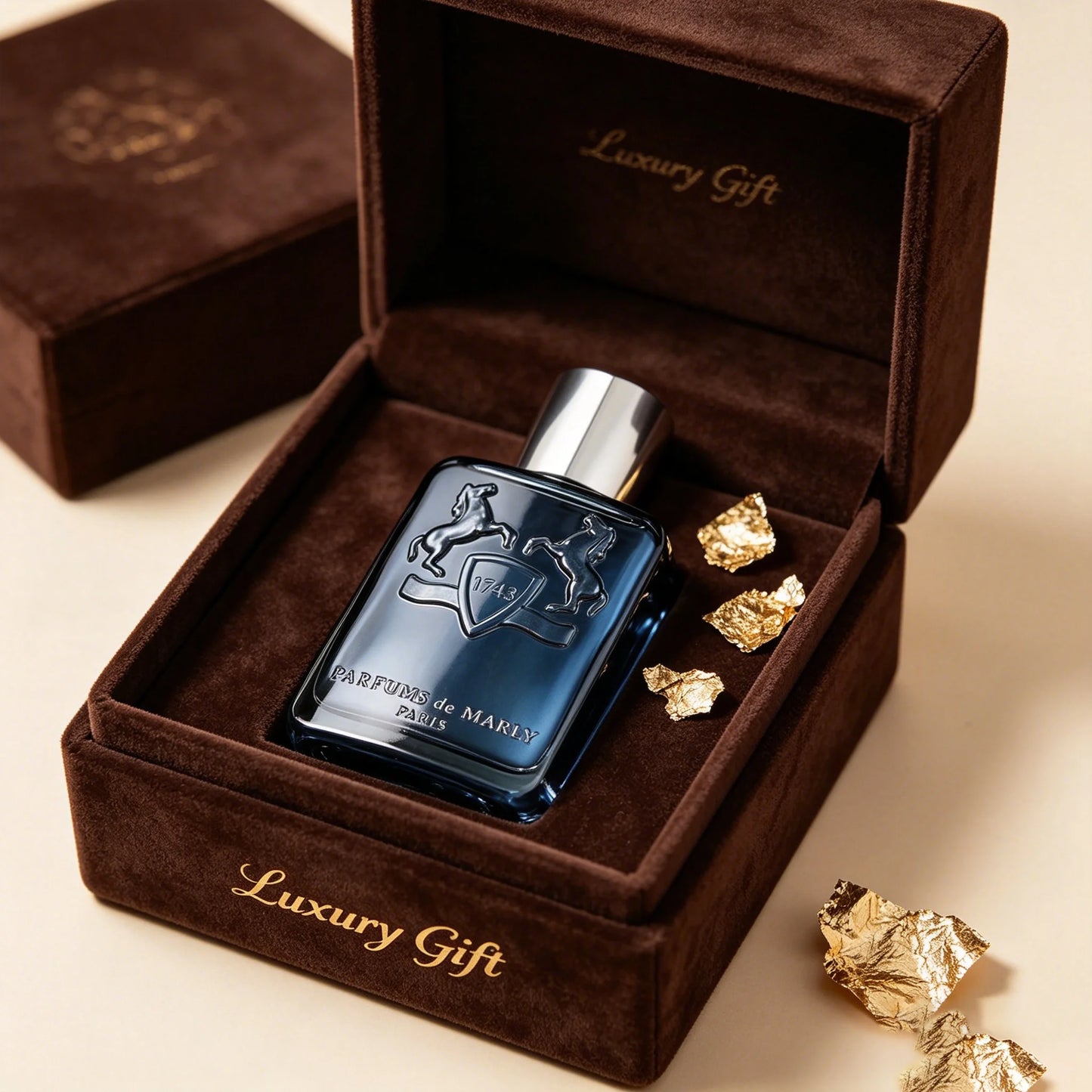 Luxury Niche Men Eau de Parfum, Woody Spicy Musk & Amber Scent, Long Lasting Sophisticated Fragrance