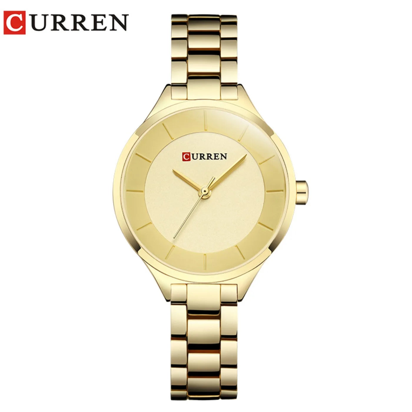 CURREN New Simple Women Bracelet Wrist Watches Light Extravagant Girls Fashion Geneva Quartz Clock Female Luxury Wristwatch 2017