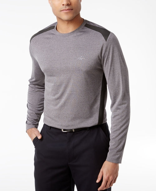 Men's Pieced Performance Long-Sleeve T-Shirt