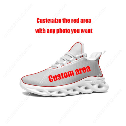 Five Finger Death Punch Sports Sneakers Mans Womans Running Shoes Sneaker Lace Up Mesh Footwear Tailor Made Shoe White