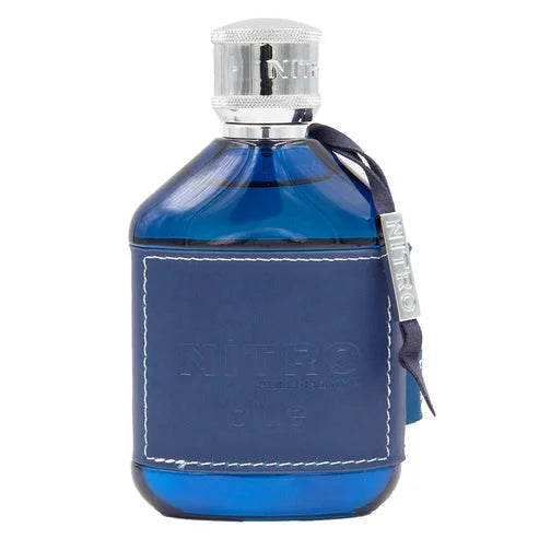 Nitro Blue Dumont Men EDP Perfume 100ml Fresh Marine Citrus Cologne Blue Glass Bottle Silver Cap Luxury Black Gift Box Daily Summer Business Wear