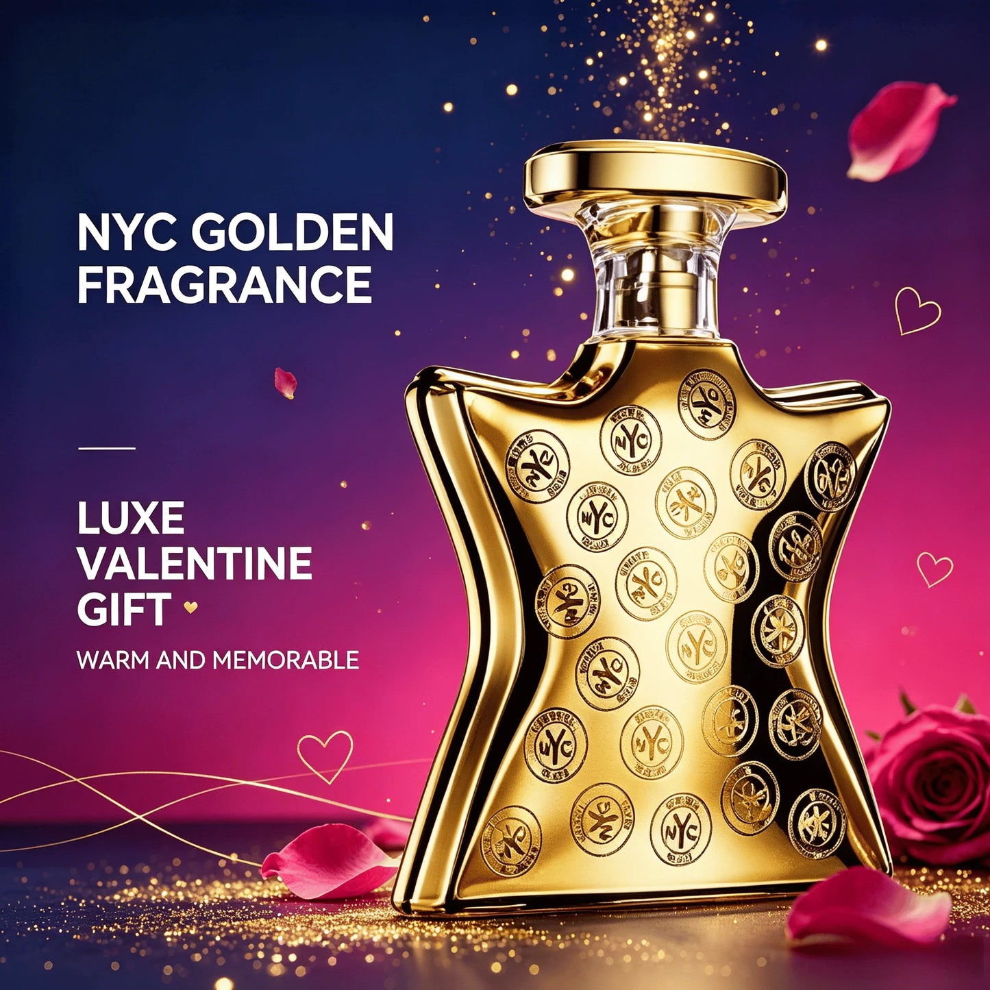 Bond No. 9  New York Signature Unisex Eau De Parfum, Rich Intense Long Lasting Fragrance, Oud Extract Rose Tonka Bean Musk Notes, Elegant Universal Perfume For Men And Women Daily Wea