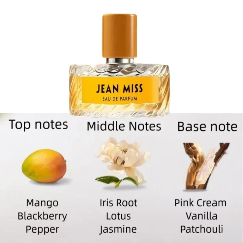 100ml Women's Floral Fruity Eau De Parfum Long Lasting Fresh Natural Spray Portable Perfume for Daily Use