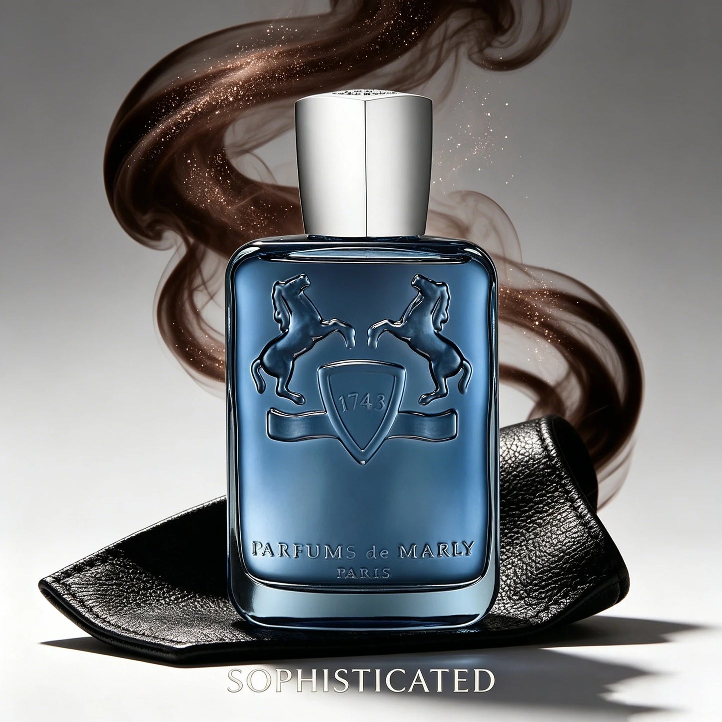 Luxury Niche Men Eau de Parfum, Woody Spicy Musk & Amber Scent, Long Lasting Sophisticated Fragrance