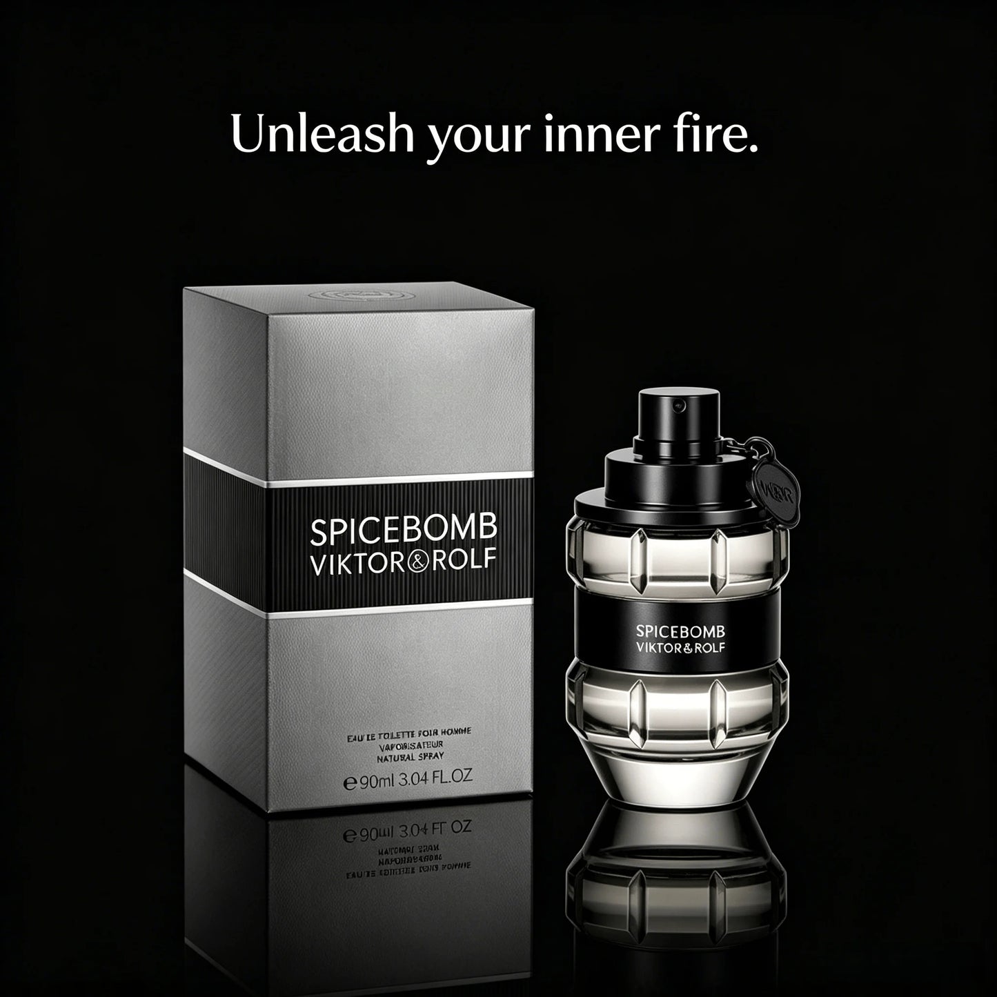 Viktor & Rolf - Spicebomb Eau de Toilette - Woody & Spicy - Cologne for Men - With Notes of Citrus & Tobacco
