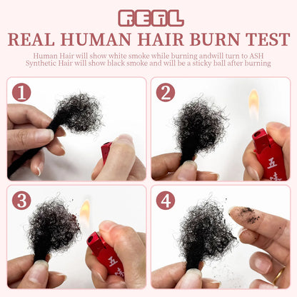 20strands/pack 0.6cm Thickness Tip Blonde 100% Real Human Hair Dread Lock Extensions Full Handmade Permanent Extension Bundles