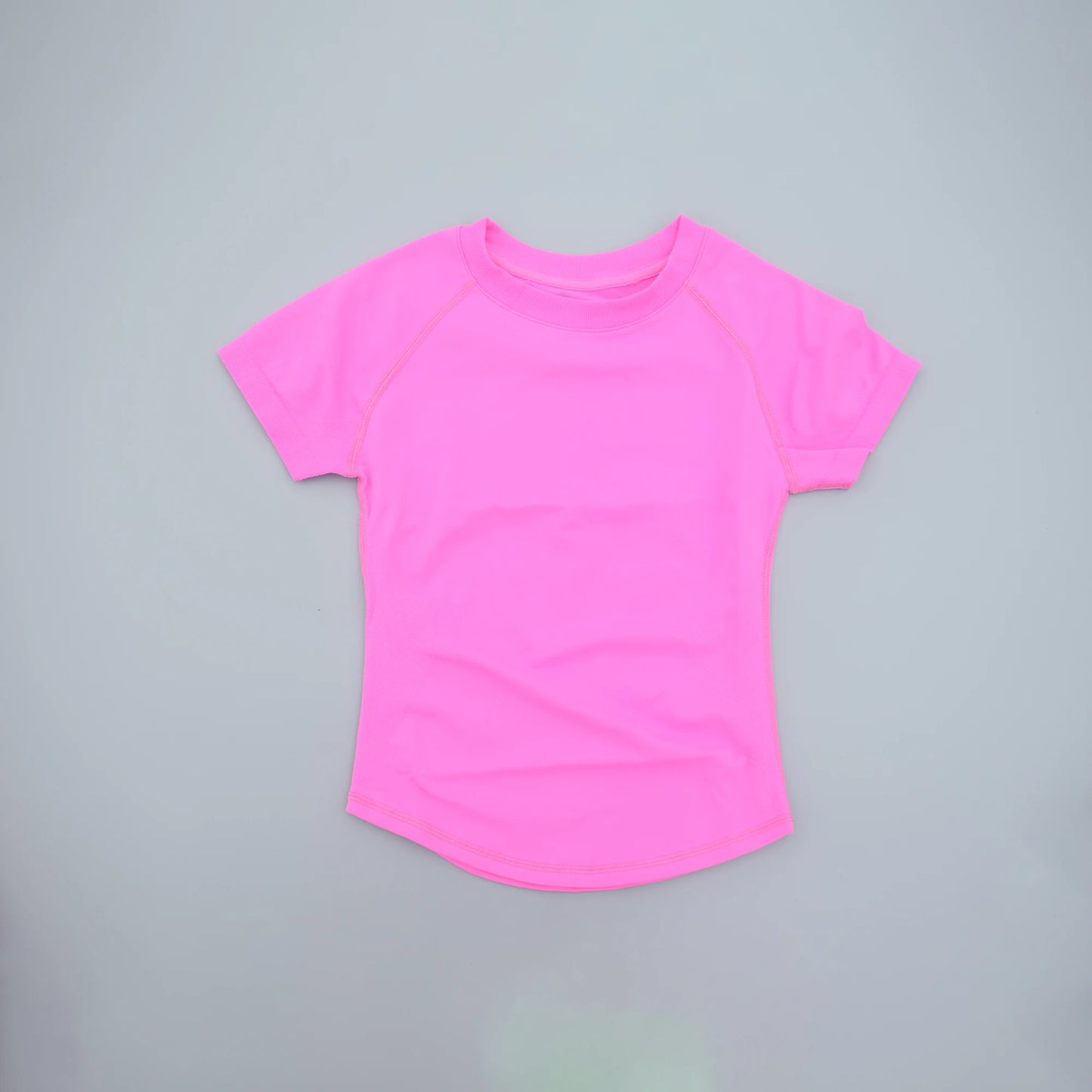 Women Seamless Yoga Shirt Short Sleeve Gym Top Workout Running Tee Fitness Activewear Breathable Athletic Sports Clothing Vest