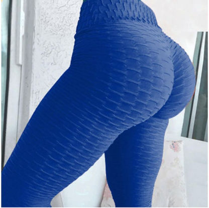 Set of 3 - Leggings Ruched Butt Shapewear Tights Yoga Pants