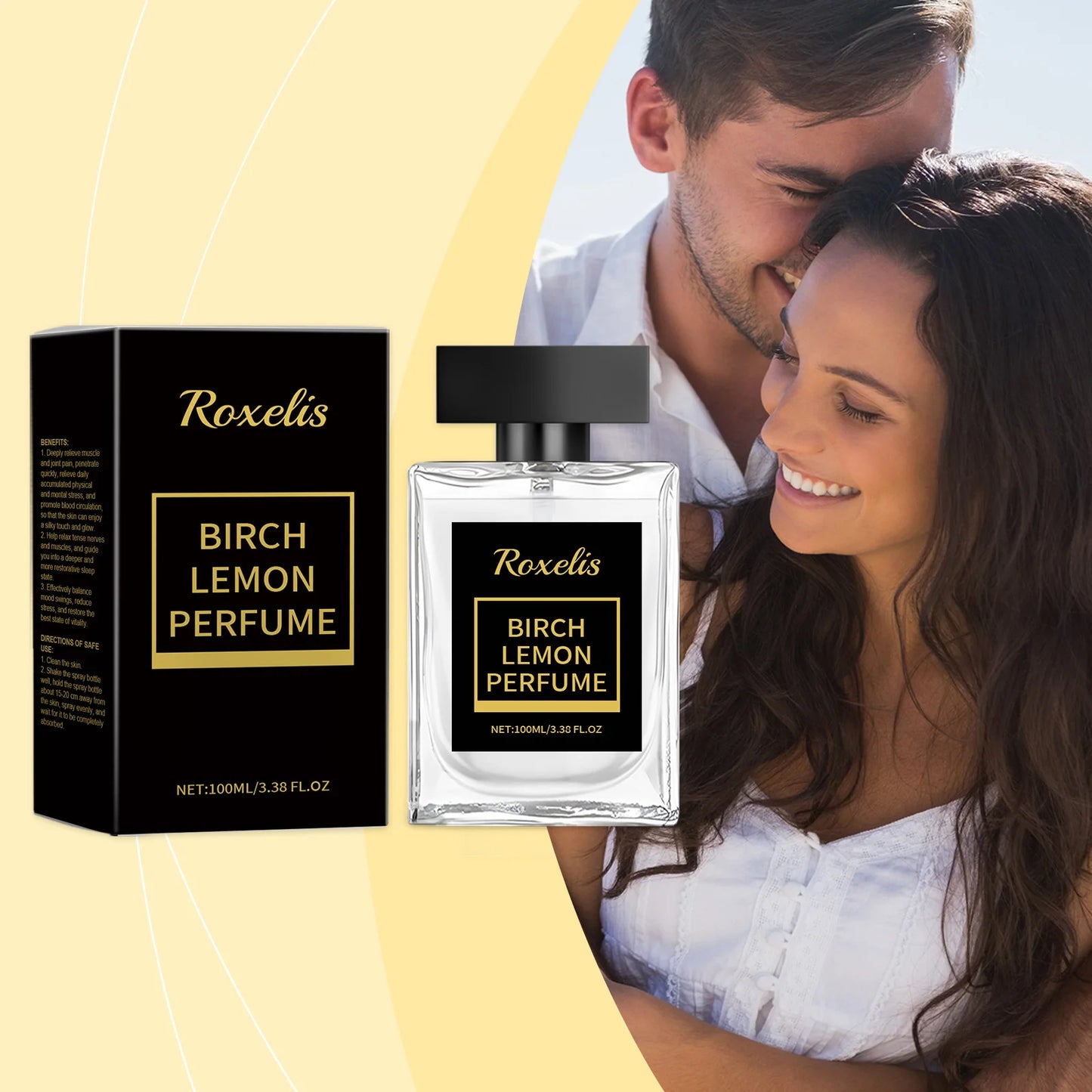 100ml Birch Lemon Men Perfume USA Warehouse Long Lasting OEM Custom Logo