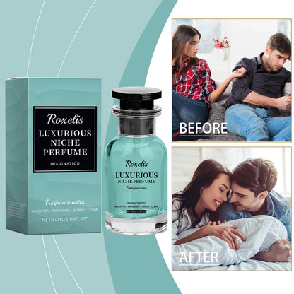 50ml Ambergris Niche Men Perfume Woody Fragrance USA Warehouse Long Lasting OEM Custom Logo Private Label