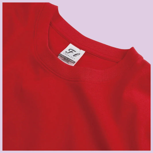 USA Inventory 180g 100% Cotton T-shirt 6oz Weight Plain Blank Tee for Men & Women Fast Delivery
