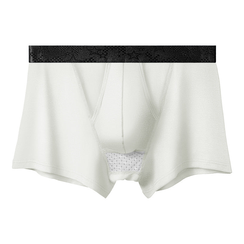 Bullet-type Separate Underwear Men's Summer Ice Silk Scrotum Pants Men's Boxer Pants Thin Comfortable Breathable Boxer Pants