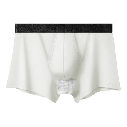 Bullet-type Separate Underwear Men's Summer Ice Silk Scrotum Pants Men's Boxer Pants Thin Comfortable Breathable Boxer Pants
