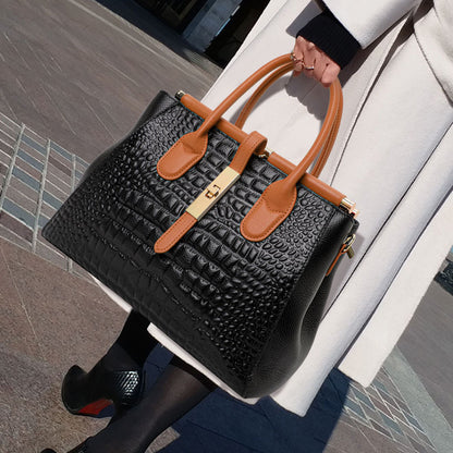 Cross-border All-match Women's Middle-aged Mother Tote Bag 2023 New Fashionable Handbag