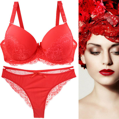 2026 Factory Direct Sales Foreign Trade European and American Lingerie Plus Size Sexy Bra Set Amazon Hot-Selling Dropshipping