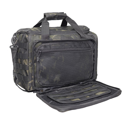 Factory Direct Sales Outdoor Tactical Multi-Functional Large-Capacity Handbag Storage Gun Bag Handbag Shoulder Bag Military Fan Bag